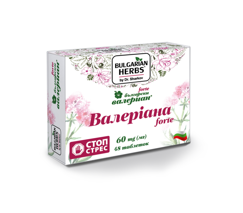 Valeriana forte, 60 mg