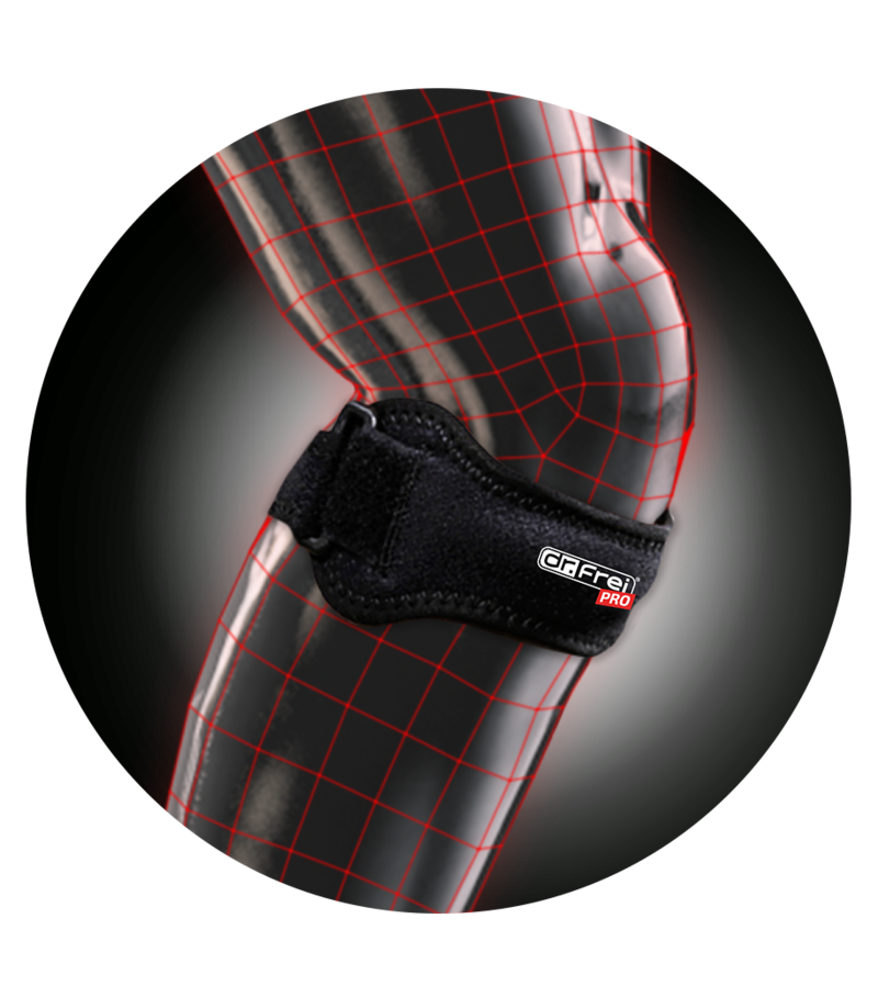 KNEE PATELLA STRAP BRACE FASTENING